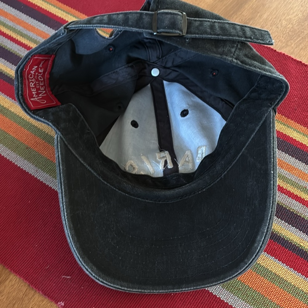 Wanderlust Paris Baseball Cap Adjustable Strap De… - image 2